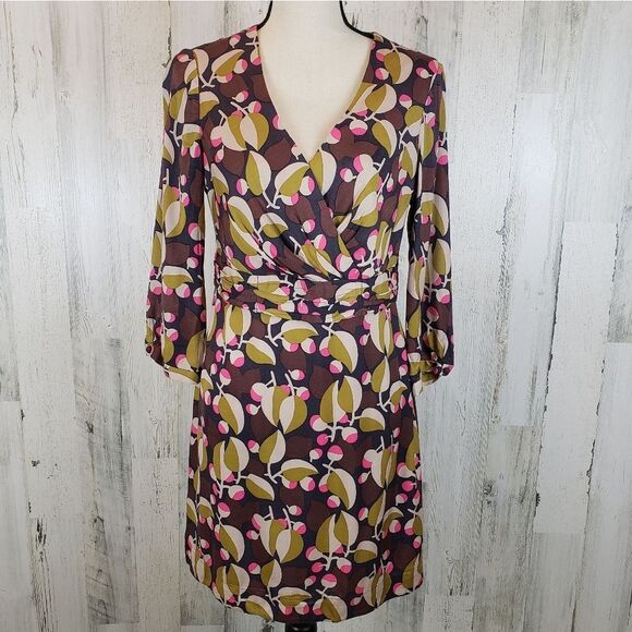 Boden Canterbury Cheatnut Dress Sz 8 - Picture 1 of 9